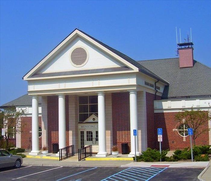 A photo of the front of Beacon Town Hall